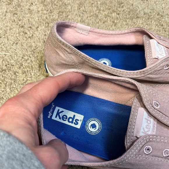 Keds Blush Canvas Slip-Ons - Picture 2 of 6